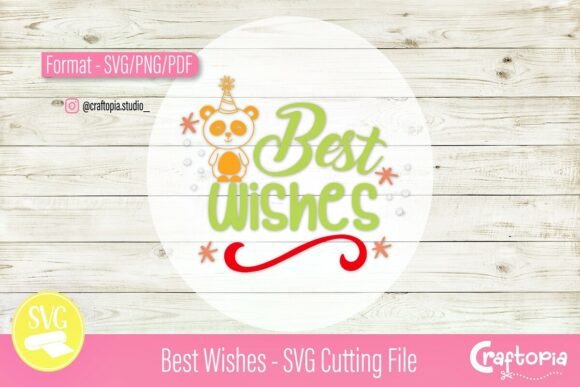 Download Best Wishes – SVG Cutting File - Svg Collection