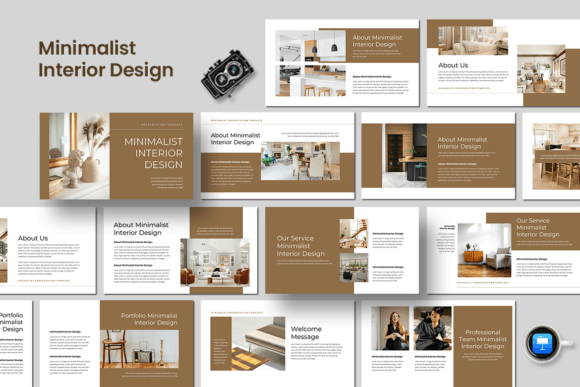 Download Minimalist Interior Design - Keynote - Design Collection
