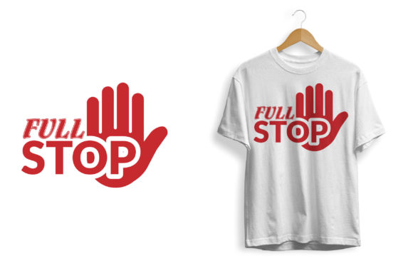 Download Full Stop Tshirt Design Print Ready - Design Collection