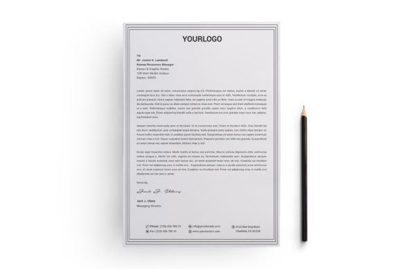 Download Corporate Letterhead Design Print Ready - Design Collection