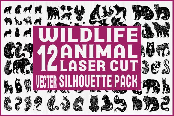 Download Wildlife Animal Silhouette SVG Pack - Svg Collection