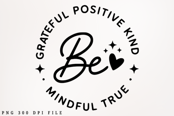 Download Grateful Positive Kind Mindful True SVG - Svg Collection