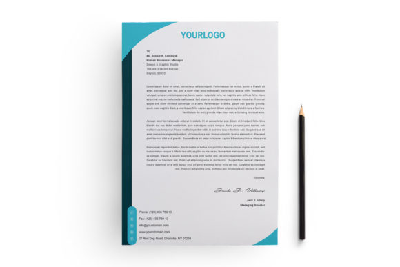 Download Vector Letterhead Design | Print Ready - Design Collection