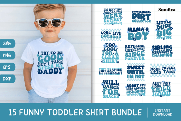 Download Funny Boy Toddler T-shirt Quotes SVG V1 - Svg Collection