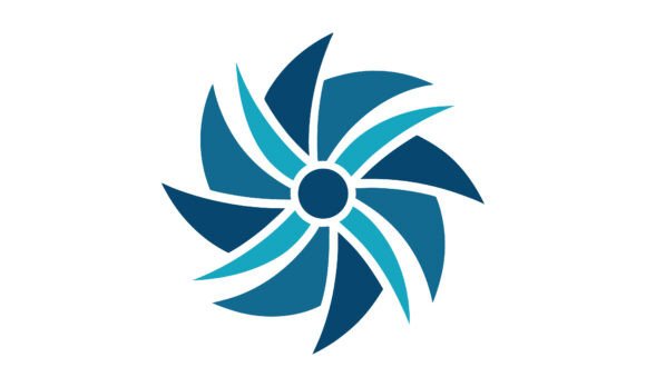 Download Abstract Blue Spiral Design Vector - Design Collection
