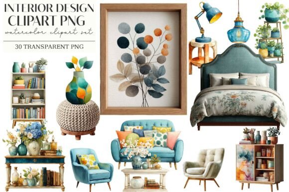 Download Interior Design Clipart PNG - Design Collection