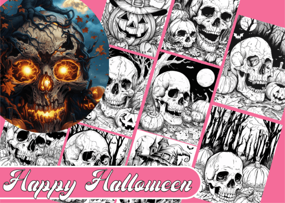 Download Happy Halloween Coloring Book for Adults - Happy halloween coloring book Collection
