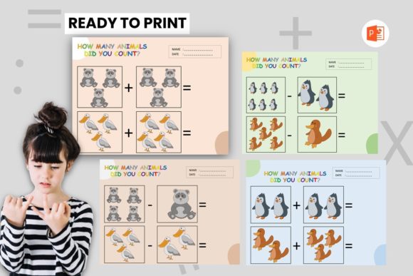 Download Counting Animal Book - Pinguin Fiends - Counting Collection
